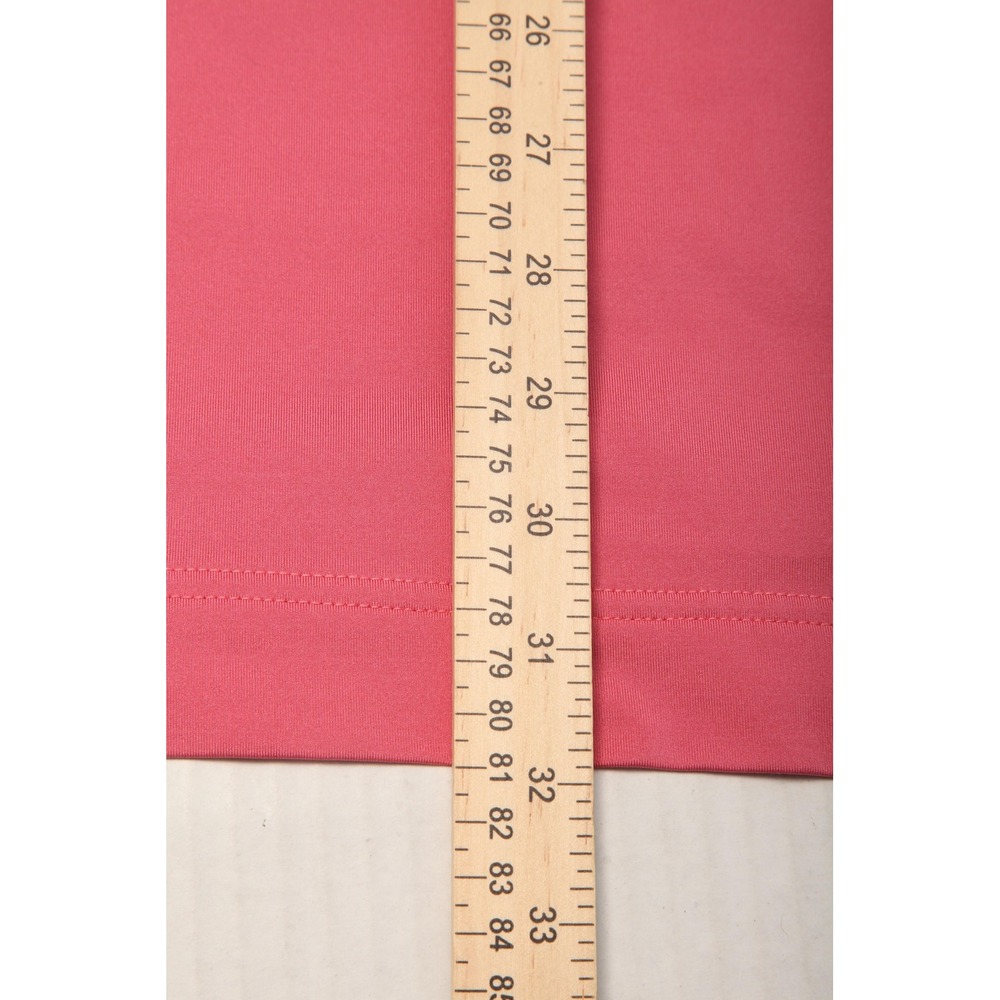 FootJoy Polo Shirt Mens XL Pink Stripe Golf Performance Stretch Hershey CC Logo - Picture 10 of 11